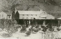 Image: Cape Broom Hotel Back Garden c1873 Building was partly destr