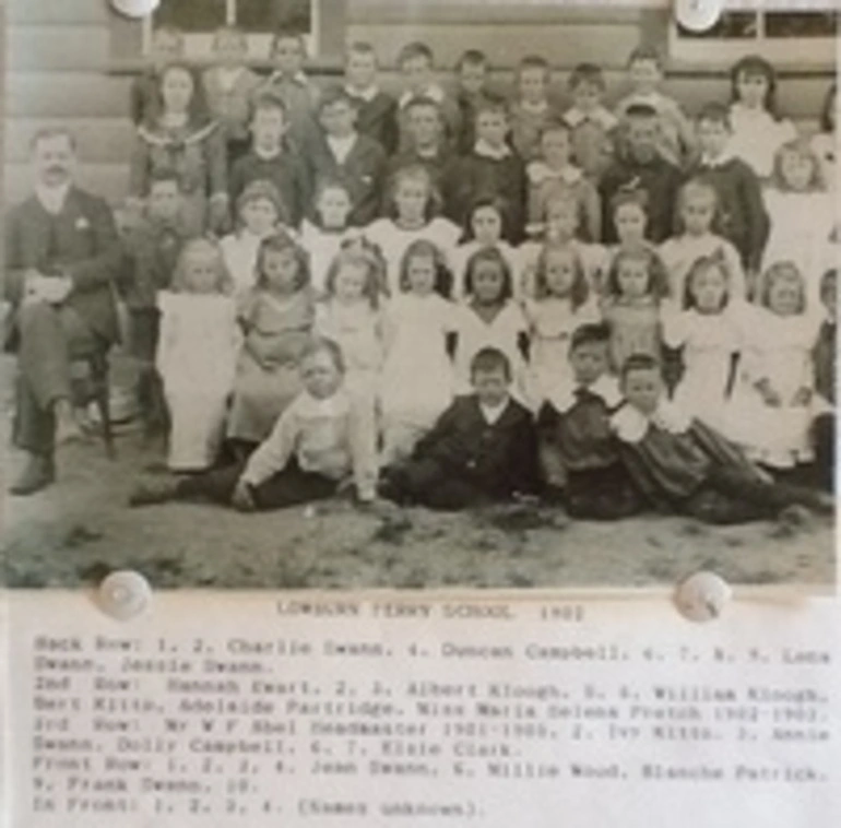 Image: Lowburn Ferry School 1902