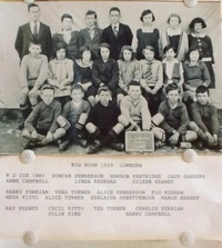 Image: Lowburn Ferry School 1929