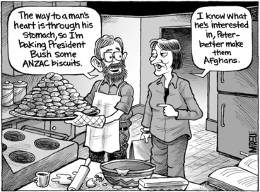 Image: ANZAC biscuits