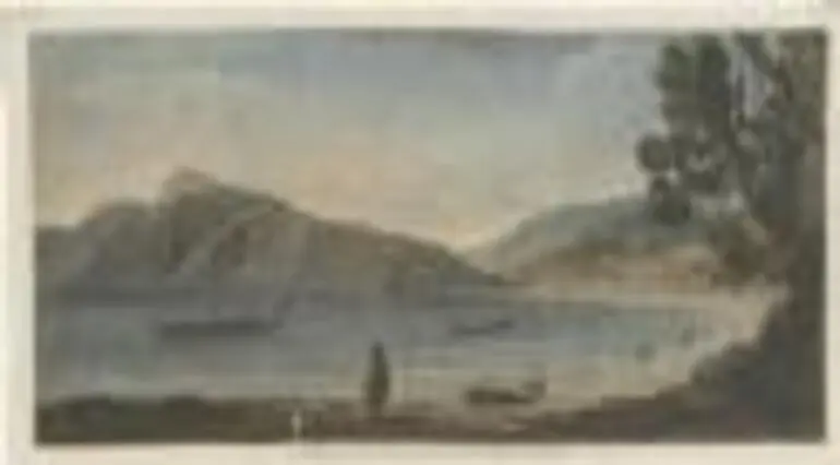 Image: Tepoanah [i.e. Te Puna] Bay of Islands, New Zealand, a church missionary establishment [picture] /