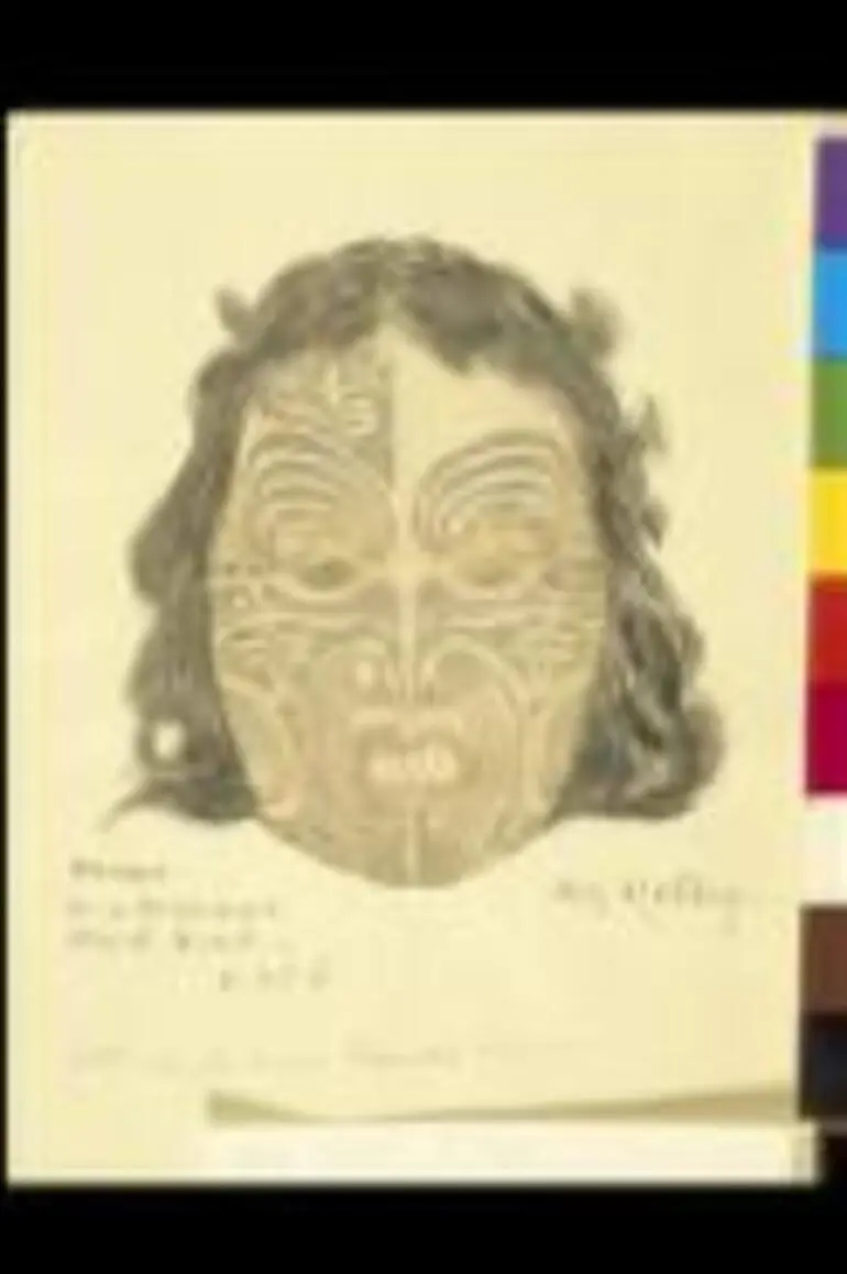 Image: Moko, Maori tattooed heads [picture] /