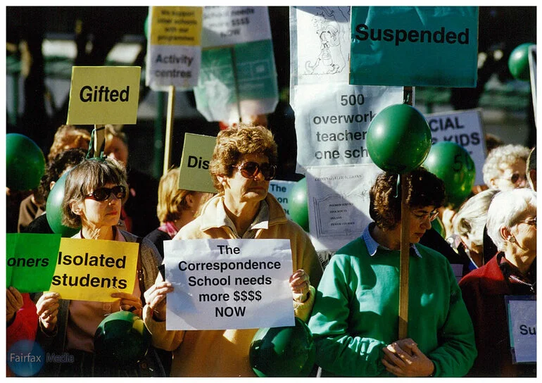 Image: Correspondence School rally