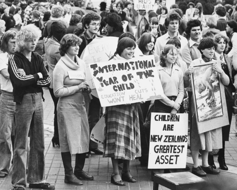 Image: Demonstration, International Year of the Child