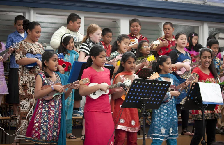 Image: Ukelele orchestra