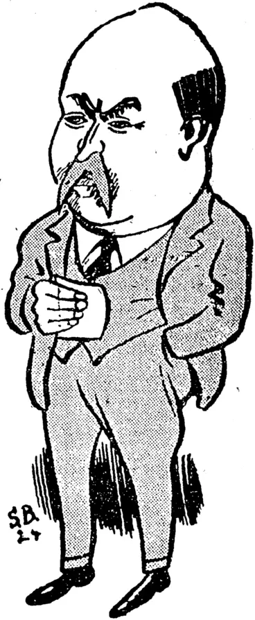 Image: E. H. SEVERNE (NZ Truth, 23 February 1924)