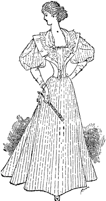 Image: A Pretty Ball Gown. (Auckland Star, 06 June 1896)