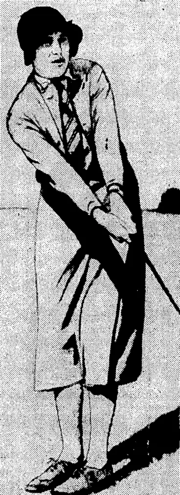 Image: MISSO. LEFEBVBE, whoyeste* day. won the'4New South Wales women's golf championship, defeating Miss Cohy in the final. (Evening Post, 15 July 1933)