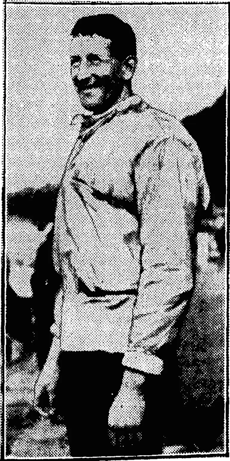 Image: Evening Tost" Photo. SAFETY OF YACHTSMEN.— Mr.-. N. D. Blair, commodore of Royal Port'Nicholson Yacht Club, wearing the new life jacket for yachtsmen) (Evening Post, 14 December 1933)