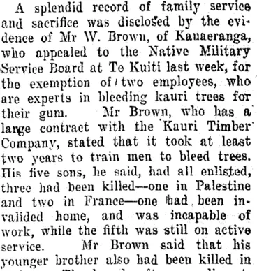 Image: Page 4 Advertisements Column 5 (Taranaki Daily News 28-10-1918)