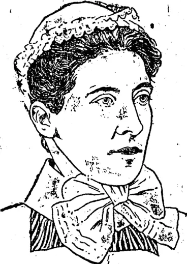 Image: NURSE THOMPSON. (Star, 19 August 1901)