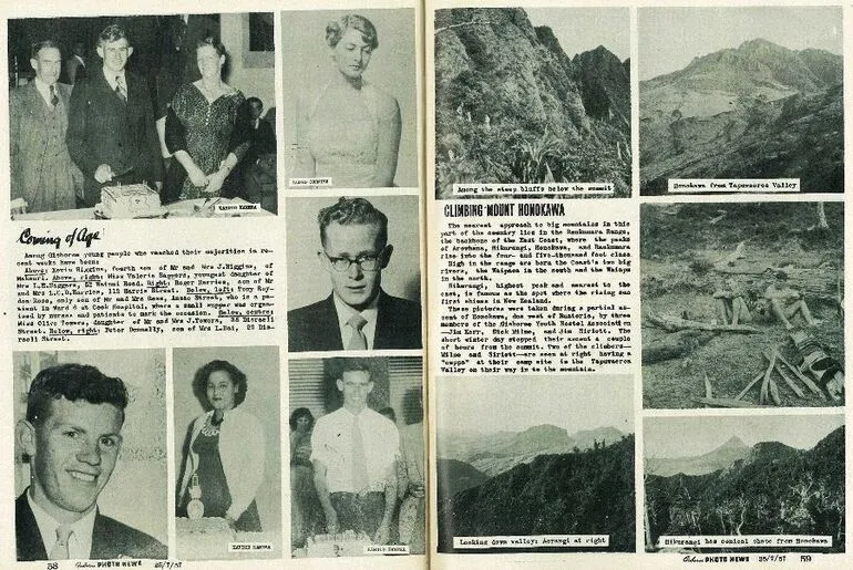Image: Climbing Mount Honokawa