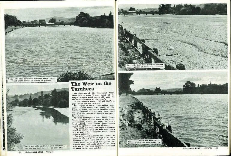 Image: The Weir on the Taruheru