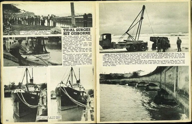 Image: Tidal Surges Hit Gisborne