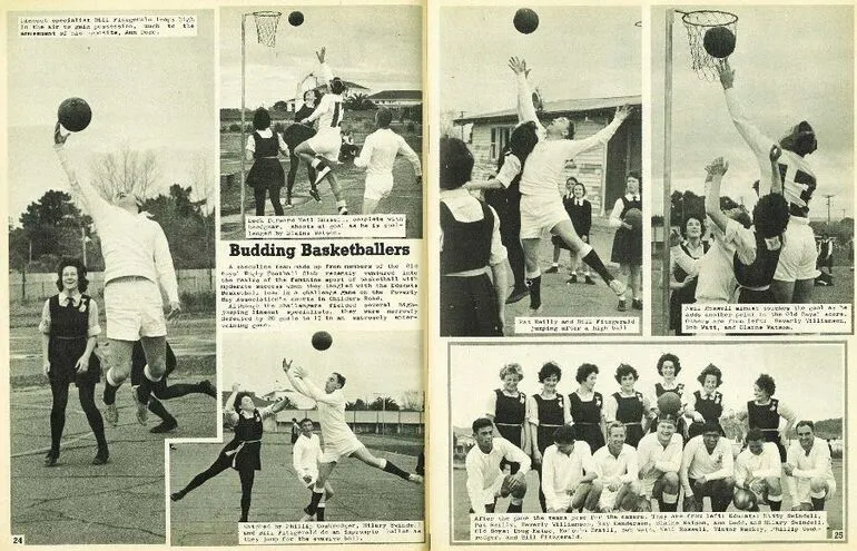 Image: Budding Basketballers