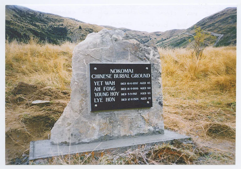 Image: Nokomai Chinese burial site