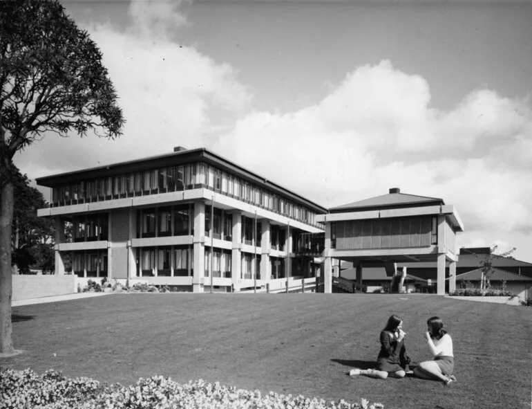 Image: Civic Administration Building and Town Hall.