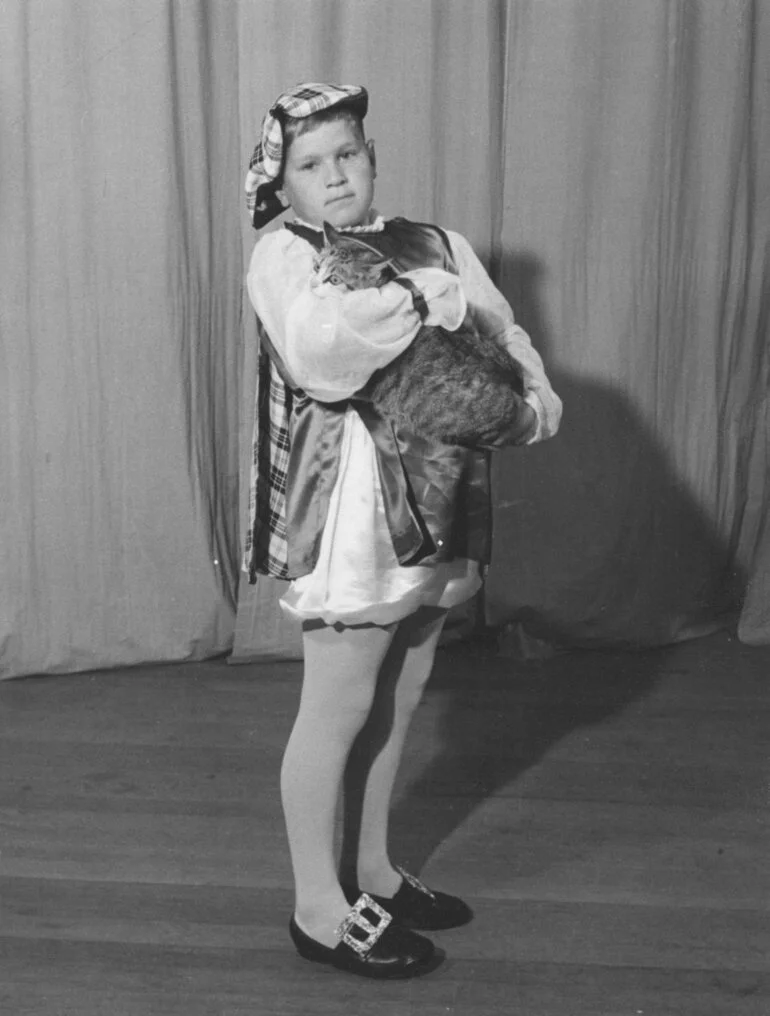 Image: Heretaunga Players; King Cole's Court: Dick Whittington and his cat.