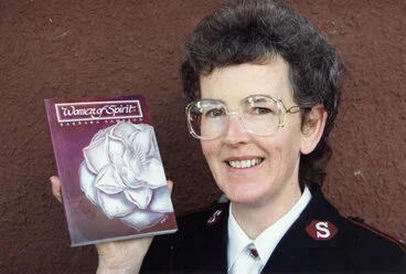 Image: Salvation Army; book by Captain Barbara Sampson on lives of 28 Army women.