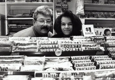 Image: Broadway Dairy, 729 Fergusson Drive; Jim Potts and his daughter Tracy.