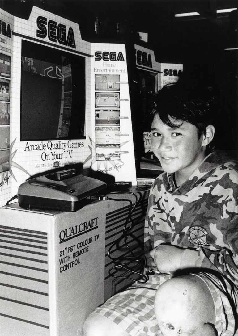 Image: Farmers; Sega video games championships; Michael Michael, winner of the "Super Monaco Grand Prix".