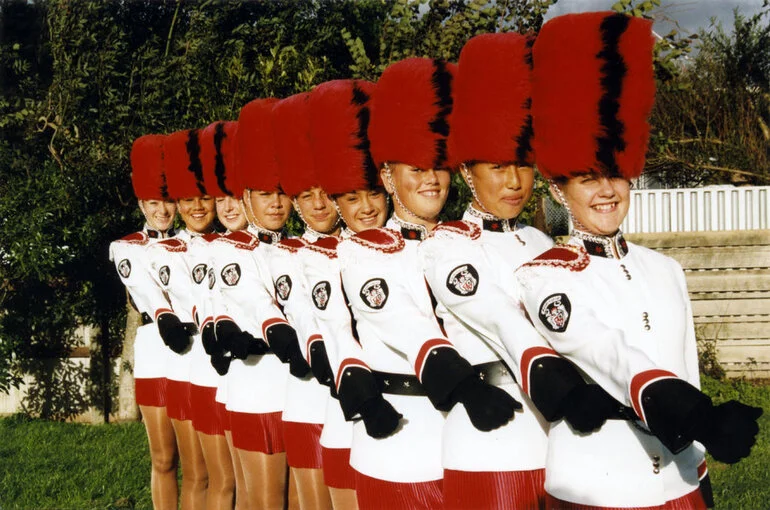 Image: Marching; Stokes Valley's Kensington Guards; national under-16 technical marching champions.