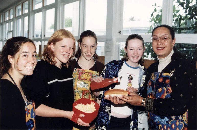 Image: Upper Hutt College visit; Georgina Beyer, "Differences Day"