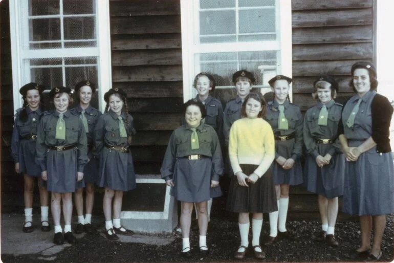 Image: Brownie group at the Blockhouse; 4th Pencarrow.