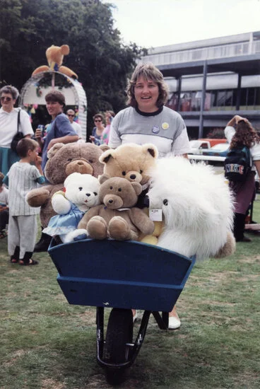 Image: 1996 Howard & Mark The Professionals Summer Programme 005; teddy bears' picnic?