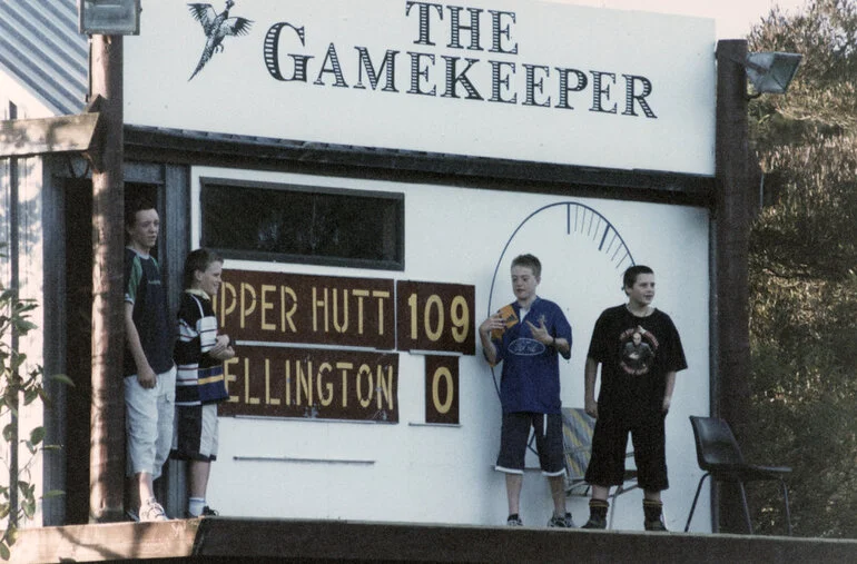 Image: Cricket; Old-Timers' Day