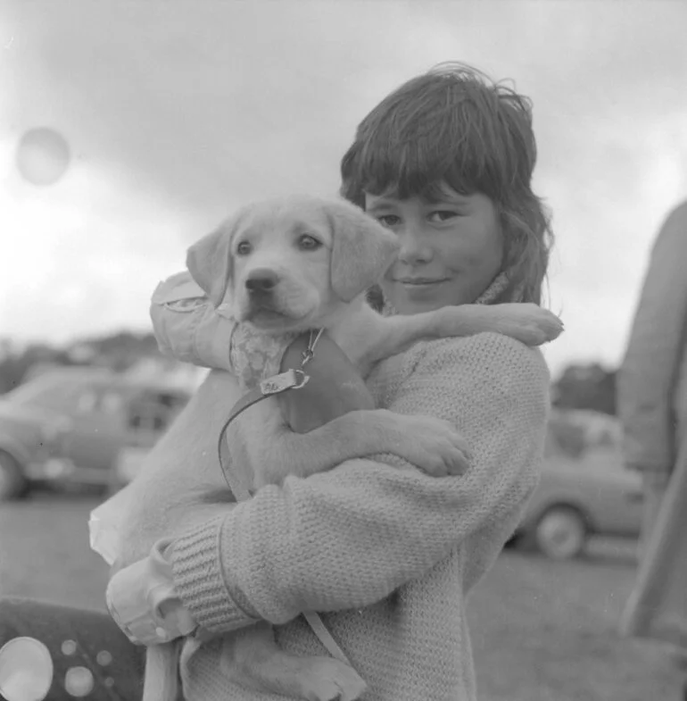 Image: A & P show; pet parade; puppy