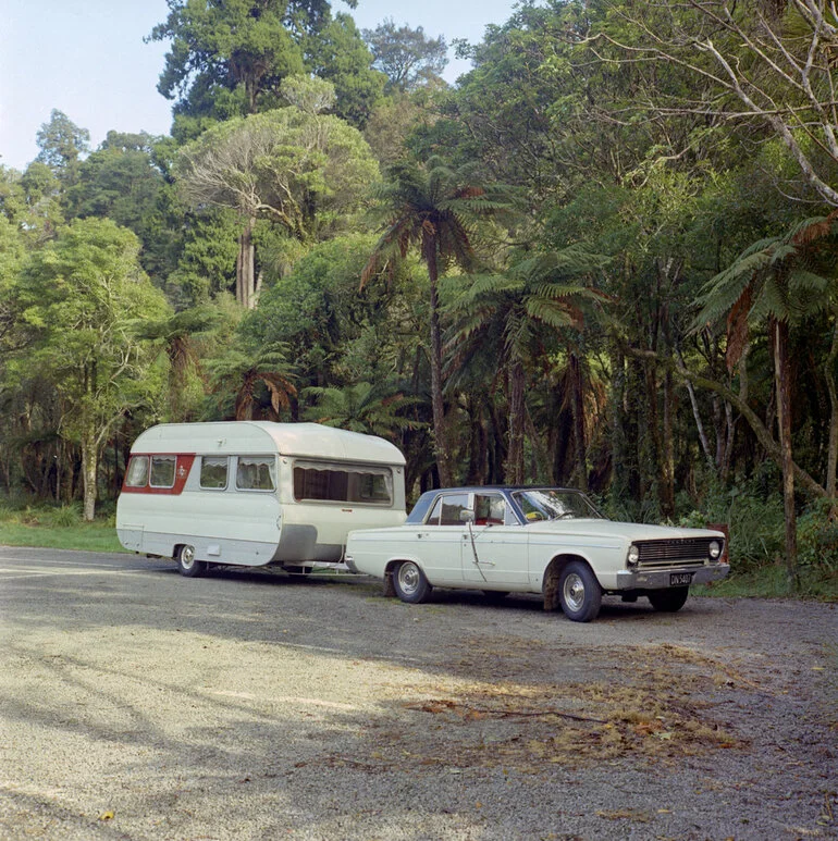 Image: Anthony Motors 'Crusader' caravan.