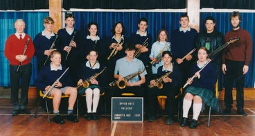 Image: Upper Hutt College Concert & Jazz Bands 1997