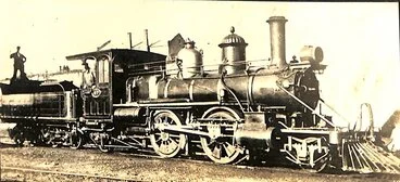 Image: New Zealand Railways locomotive, K 2-4-0 class; number 97