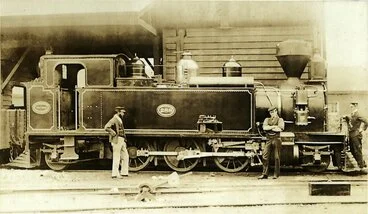 Image: New Zealand Railways locomotive, Wa 2-6-2 T class; number 288