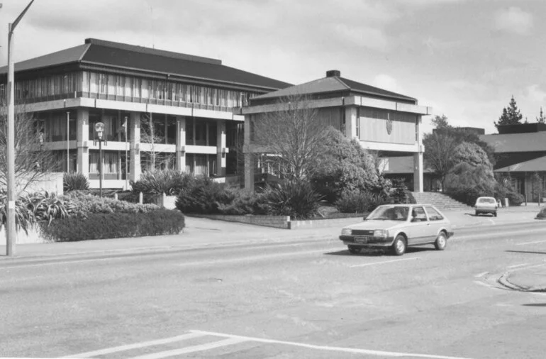 Image: Civic centre, from the north-east.