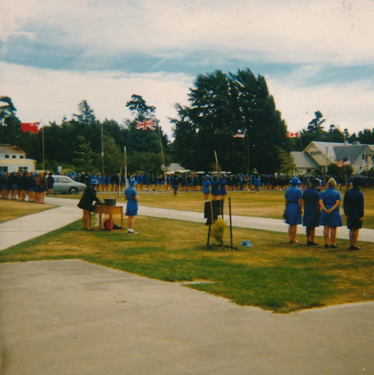 Image: Girl Guides Upper Hutt Division; National Ranger Camp; January 1974