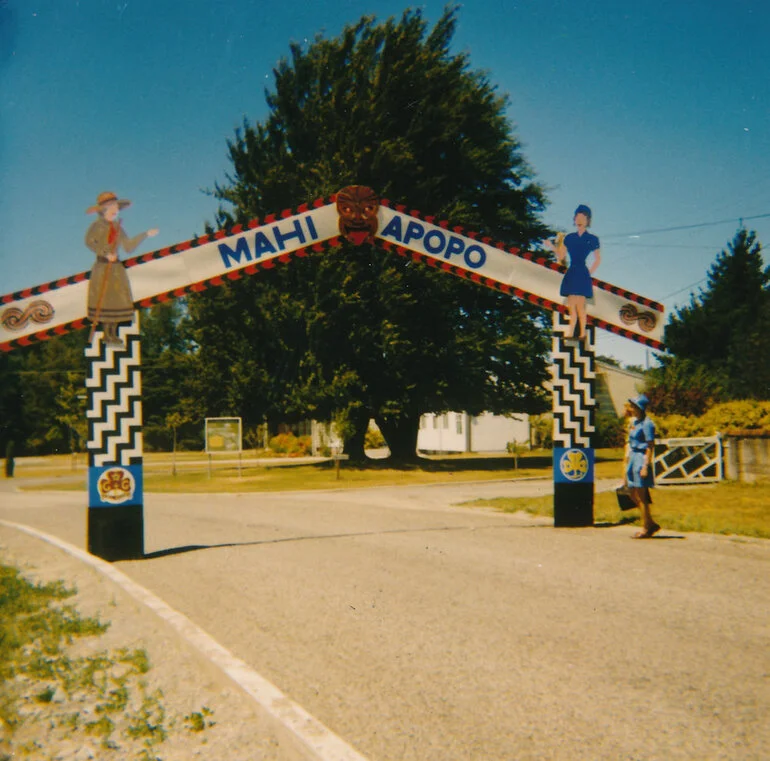 Image: Girl Guides Upper Hutt Division; National Ranger Camp; January 1974