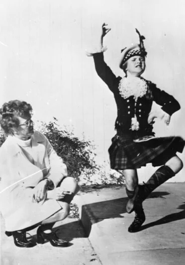 Image: Tracey Watson, Highland dancing. [P1-6460-8850]