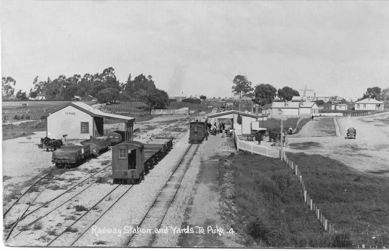 Image: Te Puke Railway Station