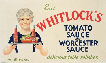 Image: Whitlock's Tomato Sauce and Worchester Sauce