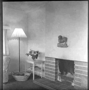 Image: Interior view of the house in Torbay of Ian Hamilton