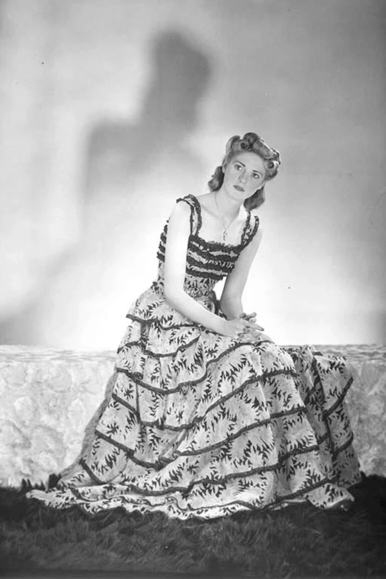 Image: Fashion model for Milne and Choyce