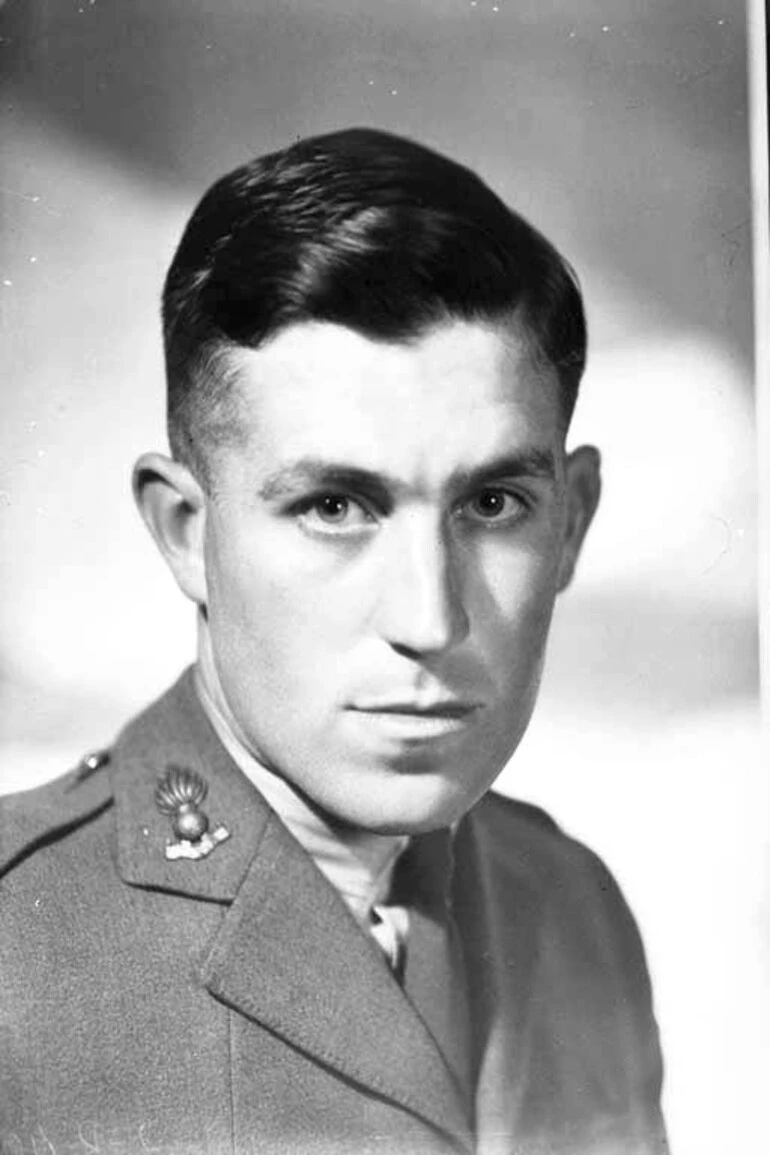 Image: 1/4 portrait of Lieutenant J S Rutherford
