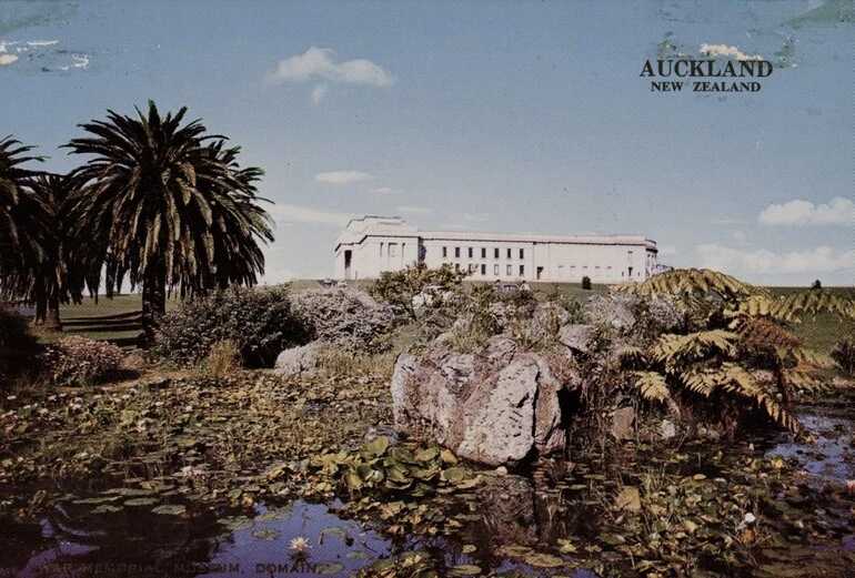 Image: Auckland, New Zealand. War Memorial Museum, Domain.