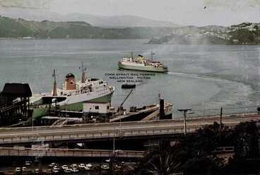 Image: Cook Strait Rail Ferries Wellington - Picton New Zealand