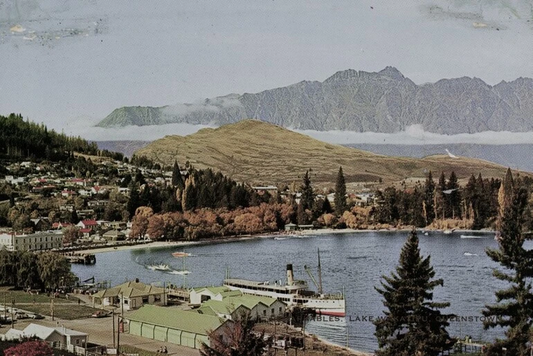 Image: Remarkables, Lake Wakatipu, Queenstown, N.Z.