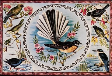New Zealand Fantails Image: New Zealand Fantails