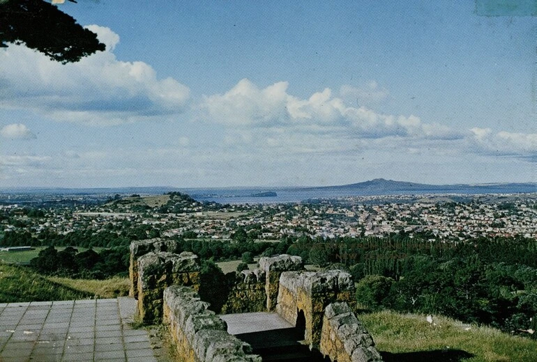 Image: Auckland from One Tree Hill, New Zealand