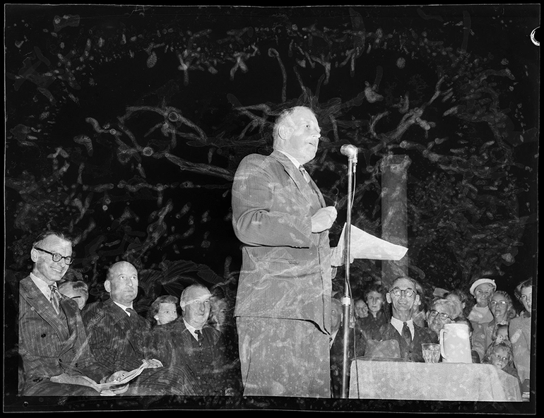 Image: Devonport Bridge Protest Meeting 25 March 1953